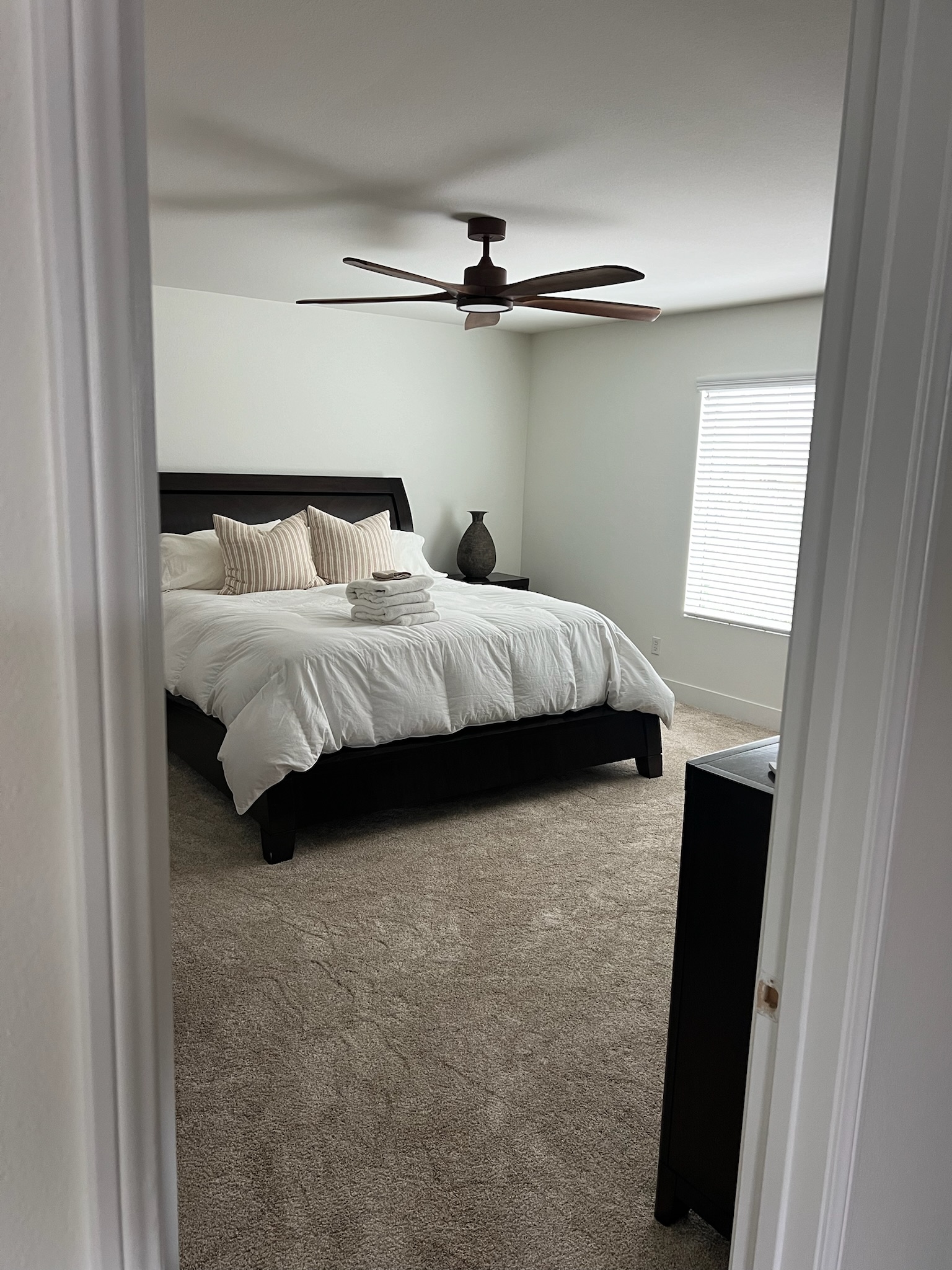 Bedroom interior painting project